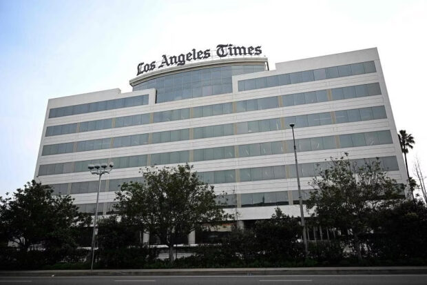 Los Angeles now Times cuts in a newsroom jobs