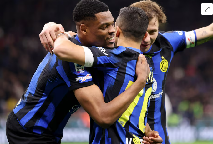 Now Inter Milan close in on title with win in the over Its Empoli