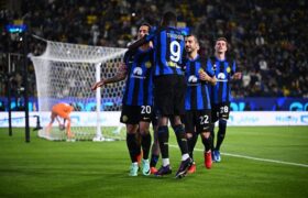 Now Inter Milan vs Lazio result in the: Score 3-0
