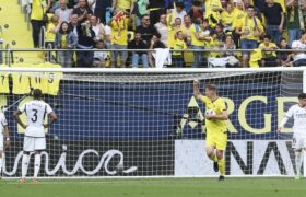 Now villarreal vs madrid Match Results: Score 4-4