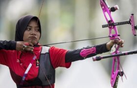 Now Olympics Paris Athlete Indonesia Female in the Archery