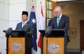 Now PM Australia attend Prabowo Inauguration in the October