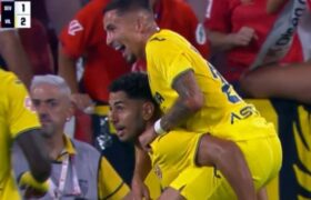 Now Match Results sevilla vs villarreal the Score 1-2